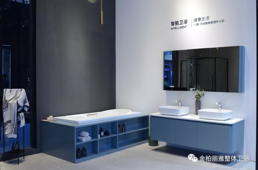 整体卫浴哪家好？金柏丽雅广州建博会四大套间强势吸晴